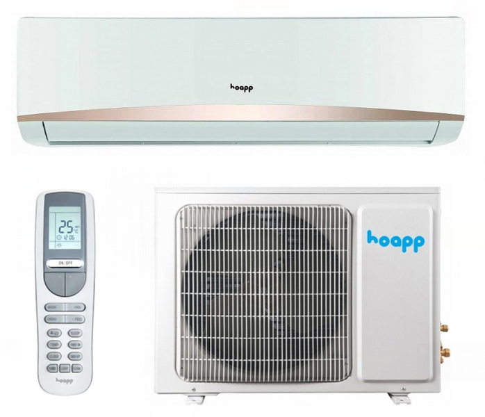 Кондиціонер Hoapp LUNA INVERTER HSK-LA55VAW/HMK-LA55VA WI-FI BB13 фото