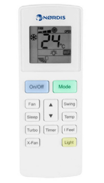Кондиціонер Nordis NDI-А18ONF/NDO-А18ONF (Alfa) ND04 фото