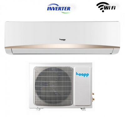 Кондиціонер Hoapp Luna inverter HSZ-LA28VAW/HMZ-LA28VA (Wi-Fi) BB05 фото