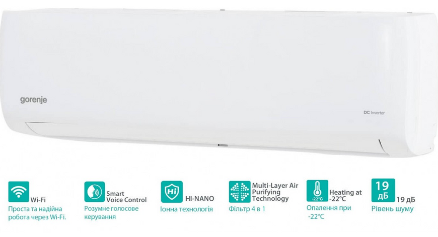 Кондиціонер Gorenje TITAN53IN TR/TITAN53OUT P007 фото